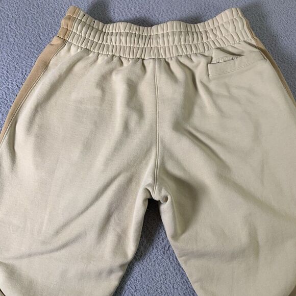 Air Jordan Jumpman Fleece Joggers Womens XL Tan Colorblock 26" Inseam Drawstring - Picture 13 of 14